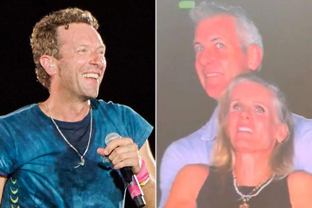 Married CEO Spotted with HR Exec at Coldplay Concert Is Seen with His Wife Months Later