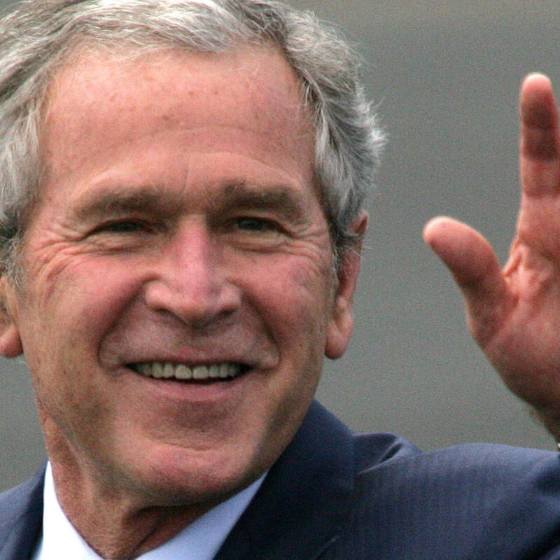 George W. Bush admits that he tested positive for…See more