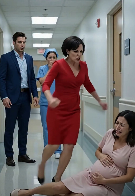 She Thought Kicking A Pregnant Wife In A Hospital Would End The Marriage Until The Billionaire Husband Learned The Director Was His Wife’s Uncle, Security Footage Exposed The Affair, And One
